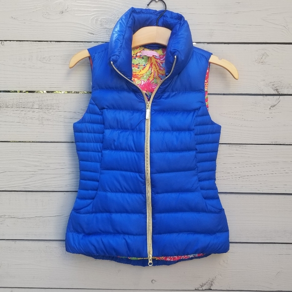 Lilly Pulitzer Jackets & Blazers - Lilly Pulitzer Allie Puffer Down Vest